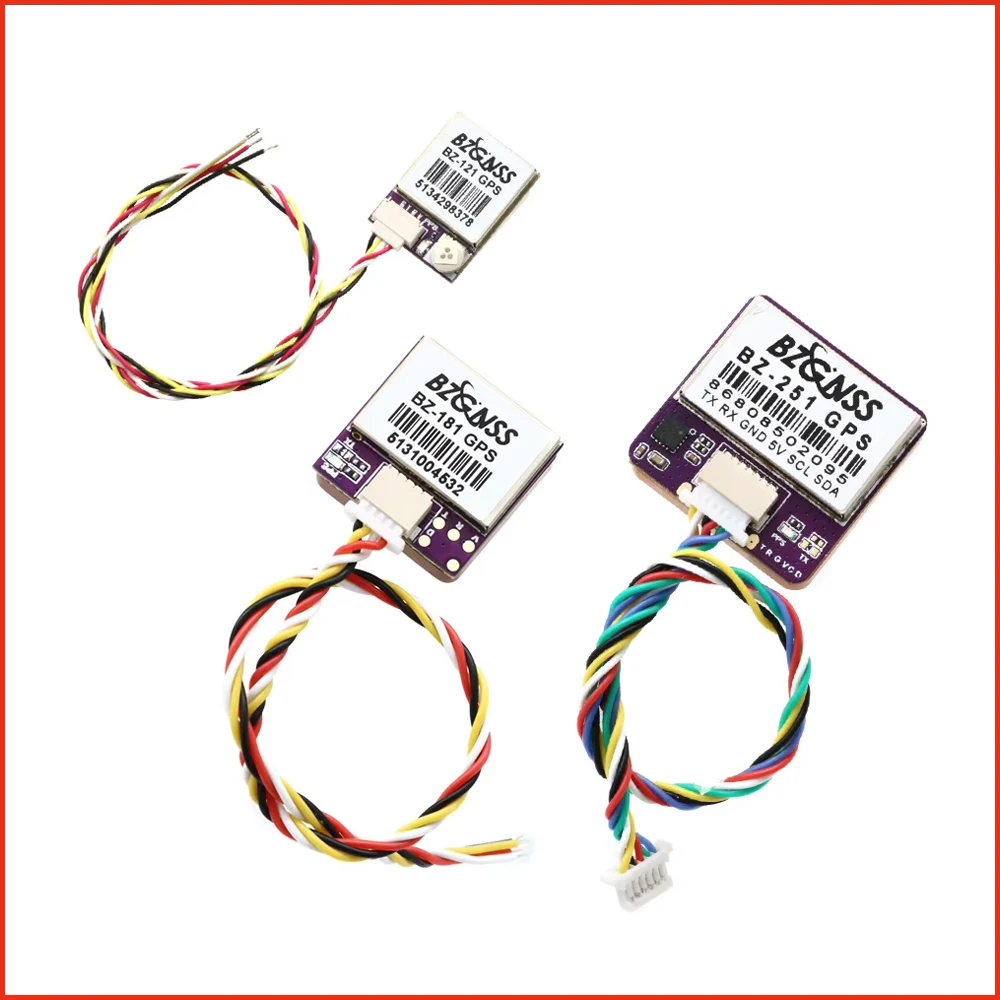 Bzgnss BZ-251 BZ-181 BZ-121 módulo gps protocolo duplo fpv retorno pairar f7 f4 controle de vôo asa fixa retorno resgate drone peças