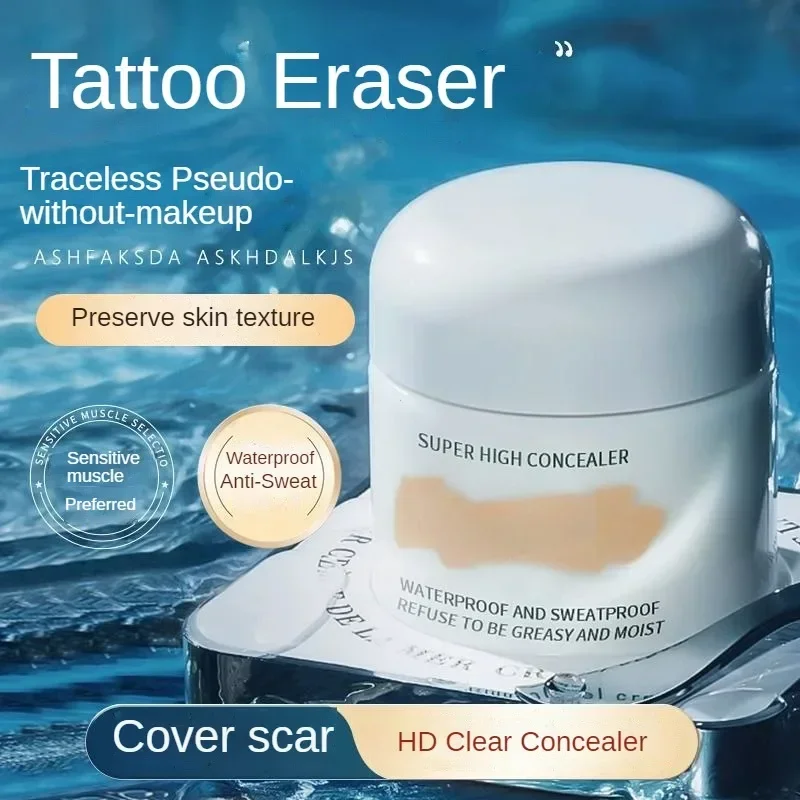 Scars - Natural Finish Foundation for All Skin Tones & Types Водонепроницаемый покрытый тональный крем для татуировок