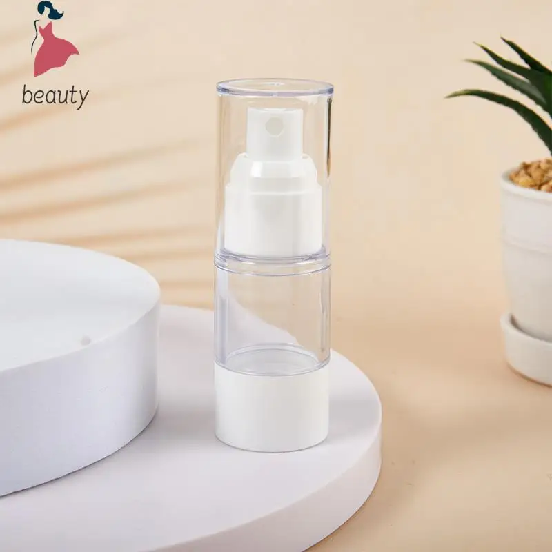 1 pz 15-100ml bottiglia vuota con pompa contenitori per lozioni in plastica bottiglia d'acqua spray riutilizzabile viaggio essentials Cosmetique campione