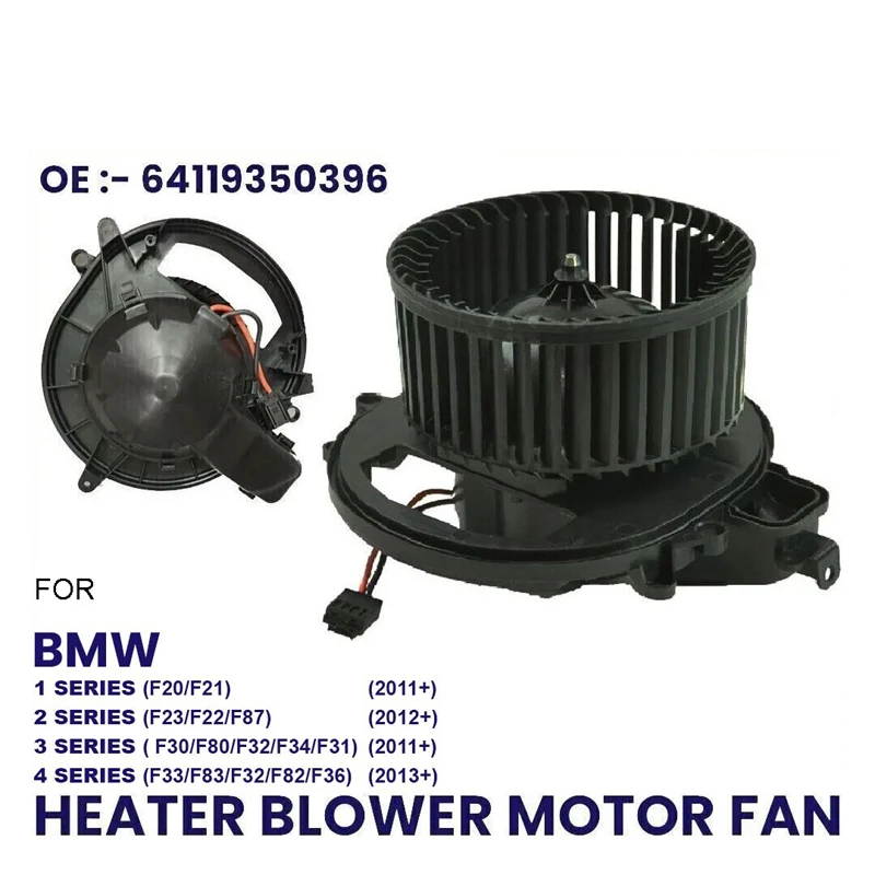 

HEATER BLOWER MOTOR FAN FOR BMW 1 2 3 4 SERIES F20 F21 F22 F87 F80 F30 F32 F36
