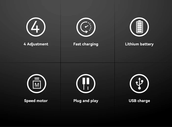 Kemei KM-PG809A KM-PG232 LCD USB Charging Hair Clipper Adjustable Professional Cutting Machine KM-3382 Shaver Trimmer For Men