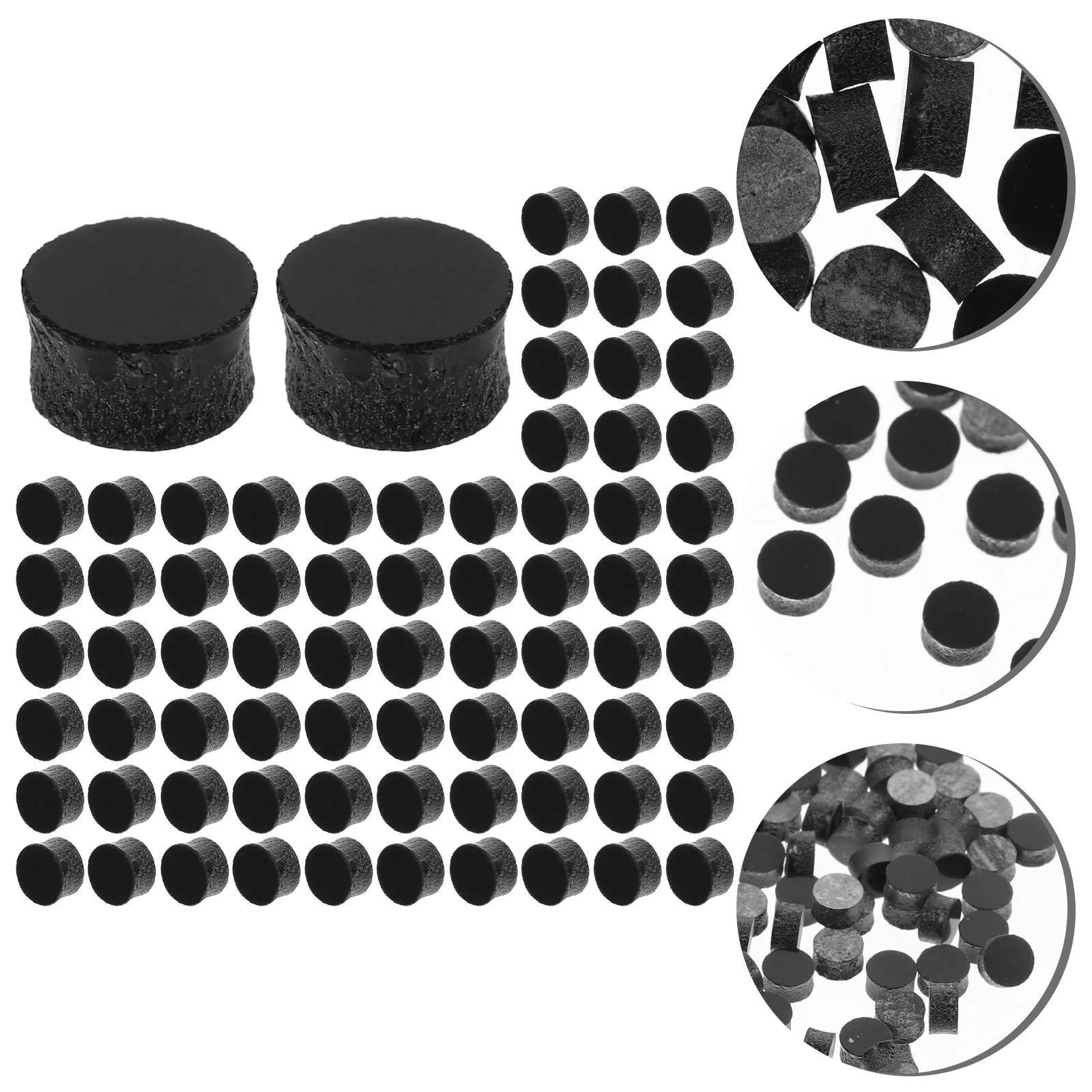 

100 Pcs Guitar Note Accessories Acrylic Inlay Dots for Fret Board Parts Banjo Tone Point Black Fretboard