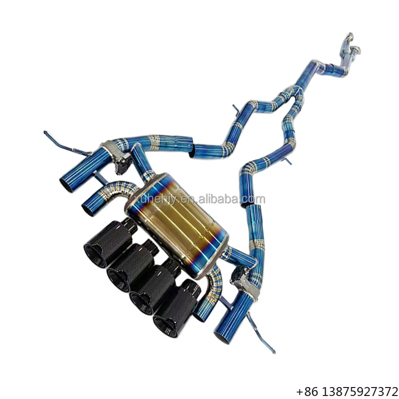 

Высококачественные титановые насадки на выхлопную трубу Valvetronic для M2C/M2 M3 M4 G8x 3.0t