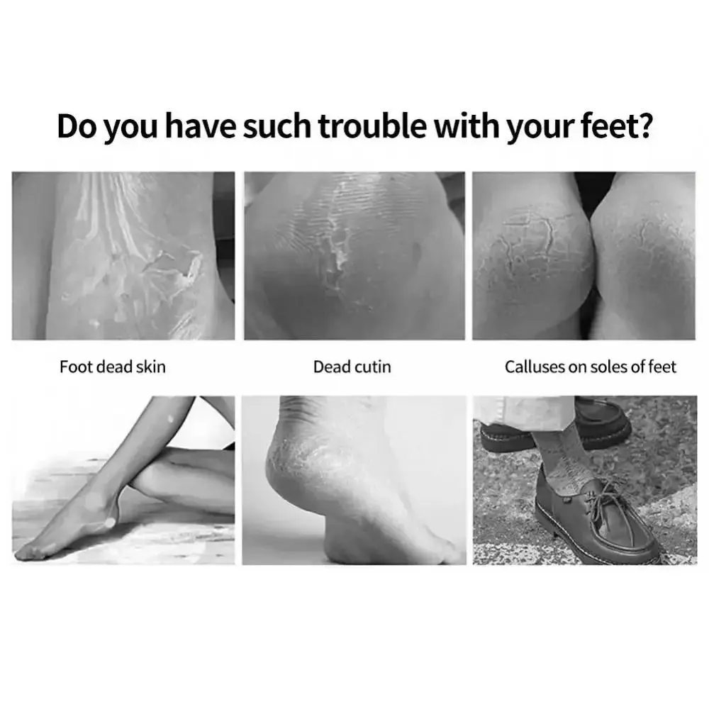 1個入り 耐久性のあるガラス製フットラバー グラインダー プラスチック製ペディキュア 角質除去 フットファイル ボードプレート ヒールスクレーパー