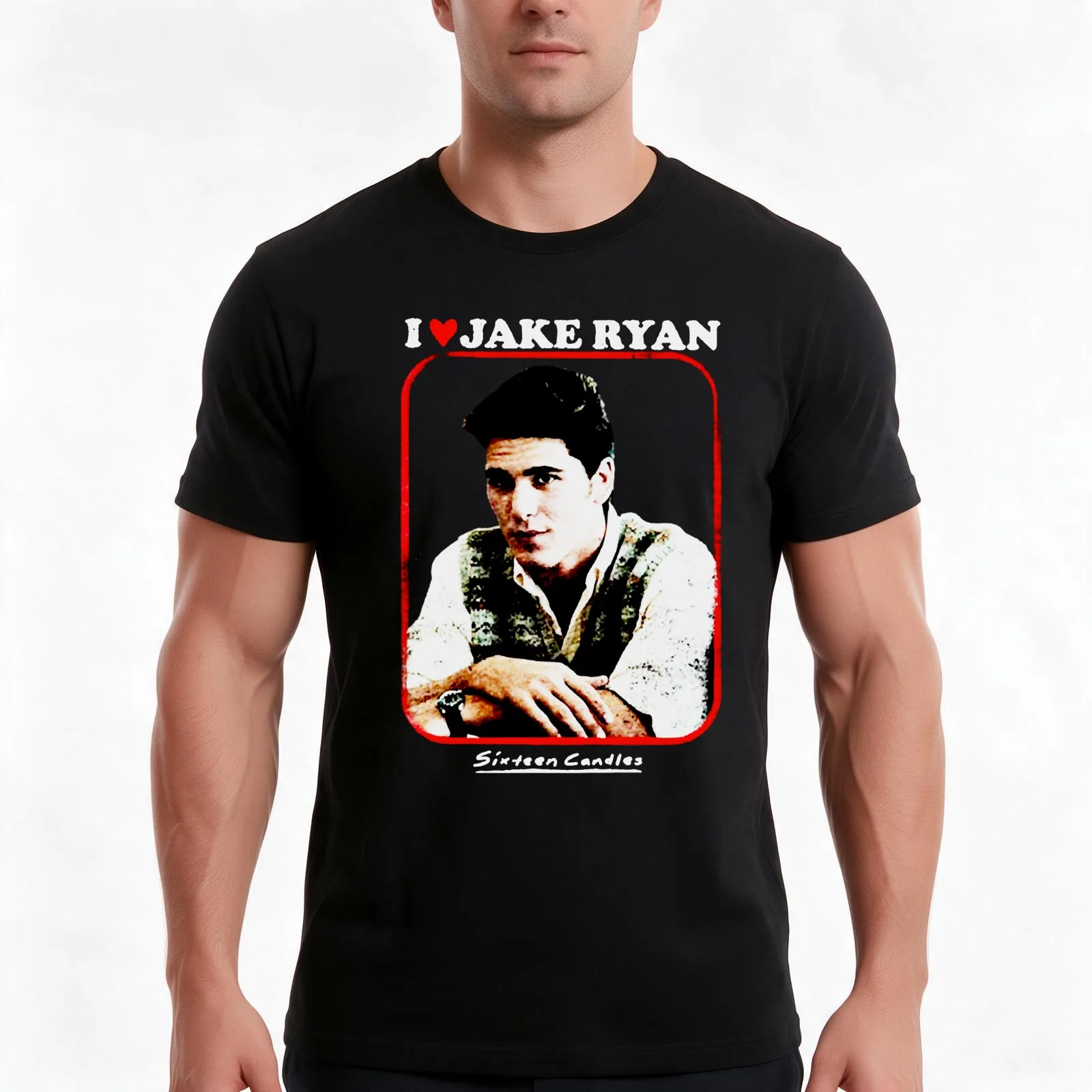 Ally Sheedy Emilio Estevez Ferris Bueller John Hughes Sixteen Candles Jake Ryan I Love Srtle 2 Retro T-Shirt, Unisex Men Women