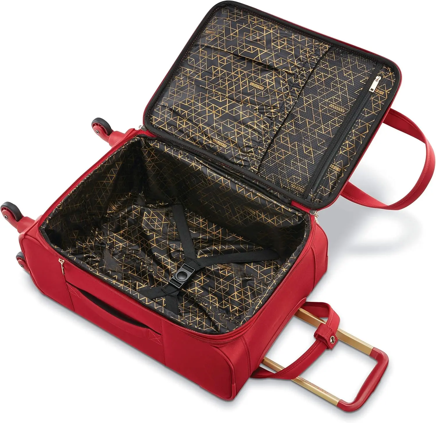 Belle Voyage Softside Bagage Met Spinnerwielen, Rood, Handbagage 21 Inch