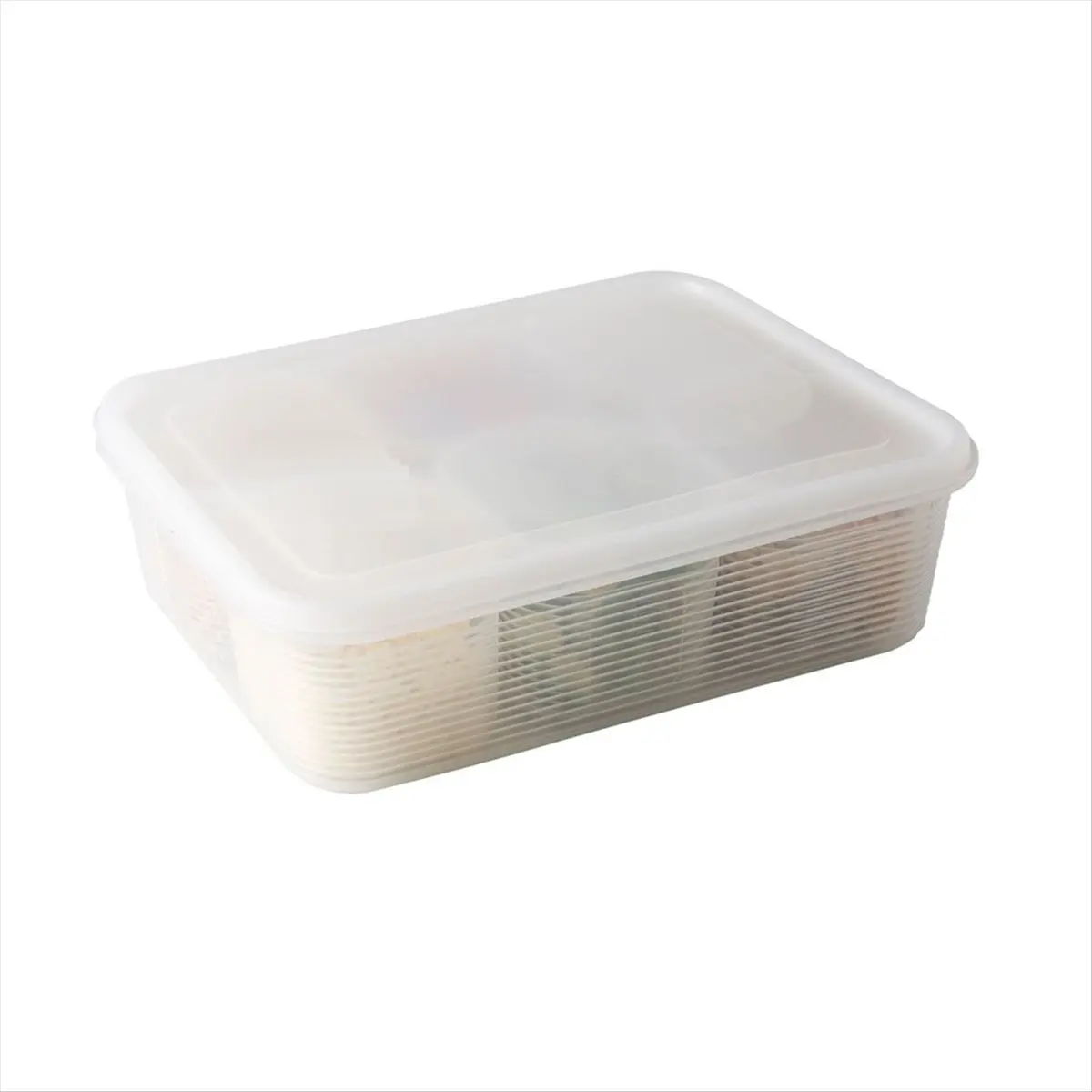 2026 Trend Food Storage Container with Lid Plastic Food Container for Storage Room Organization and Storage Can Be Reused.