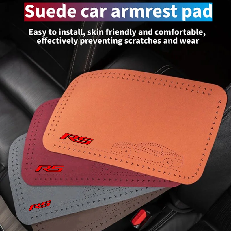 Automobile center armrest box cushion For Chevrolet RS Corvette Silverado Camaro Tahoe Equinox Suburban Cruze Malibu Accessories