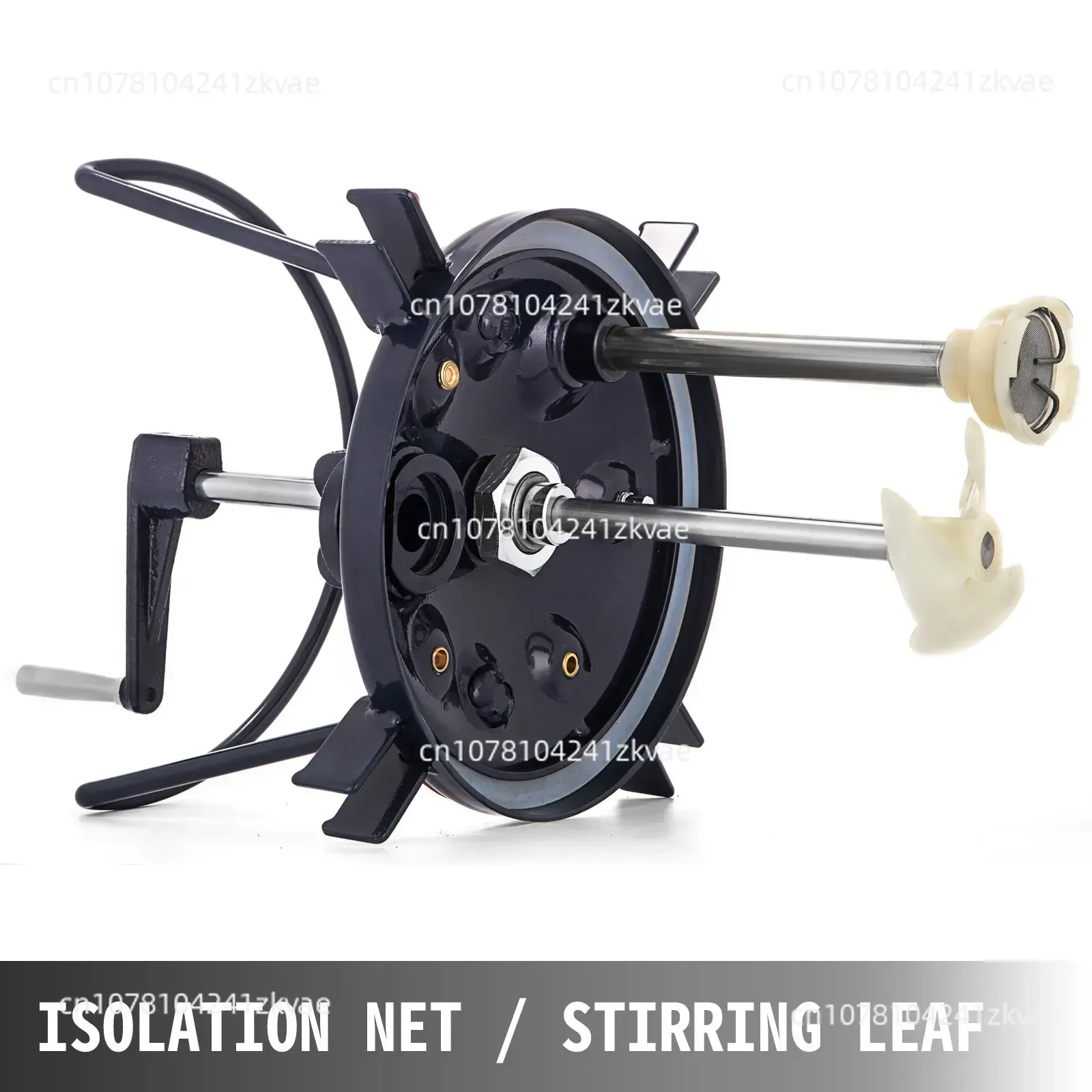 Pressure Pot 2.5 Gallon 10 Liters Spray Paint Pressure Pot Tank with Manual Mixing Agitator Paint Tank
