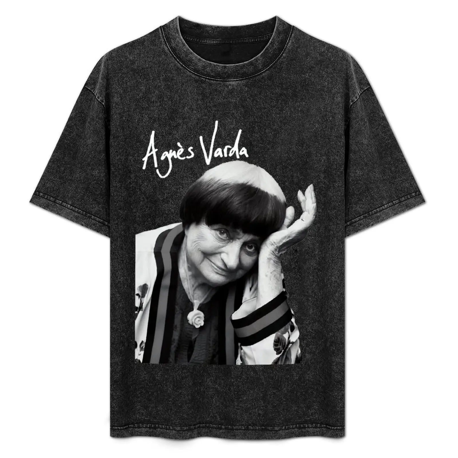 Agnes-Varda Tee Villages T-Shirt shirts graphic essential t shirt cheap stuff oversizeds plain black t shirts men