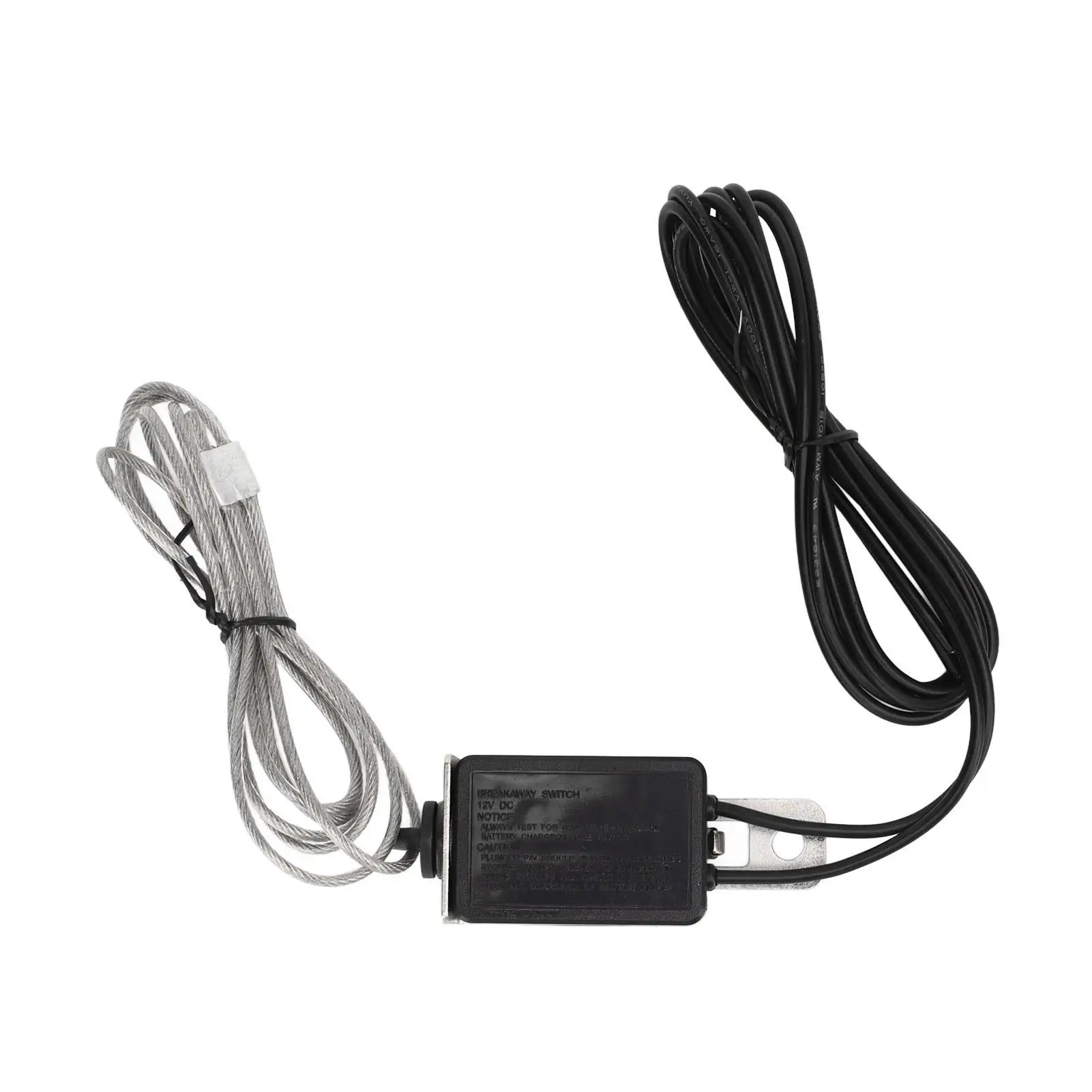 

Переключатель тормоза прицепа, электрический тормозной переключатель, чувствительный к старению, прочный нейлон, низкий износ, устойчивый к ржавчине гибкий трос для автофургона