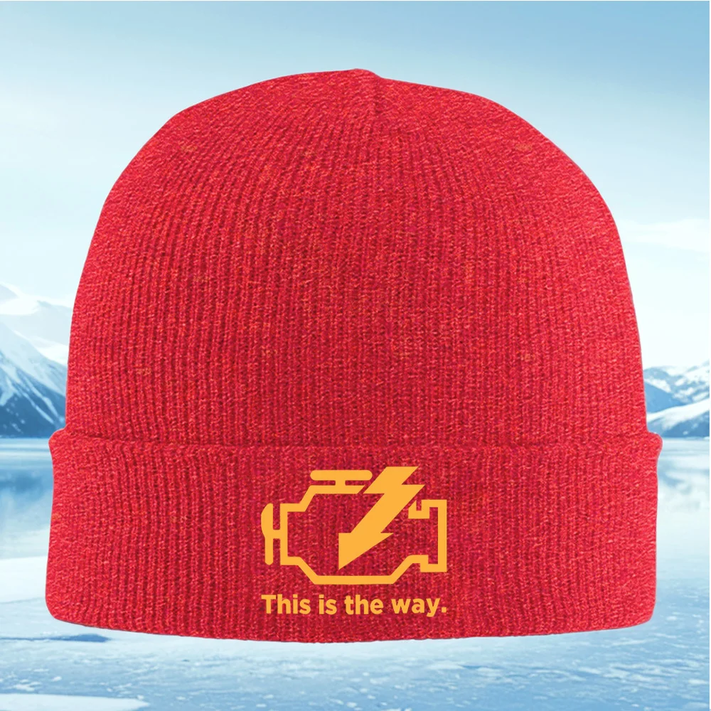 محرك كون بيرنو دي أليمنتيشن. الطريق السريع من ديلانتي. Hombres Mujeres للجنسين Gorro de Punto Gorro Jersey Gorro Invierno Tér
