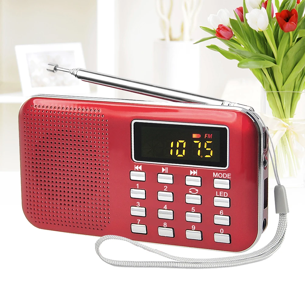 

Ultra Thin 20Mm T-Flash Mp3 Radio Rechargeable 8 Hours Playtime Led Display Breakpoint Memory Class Ab Amplifier