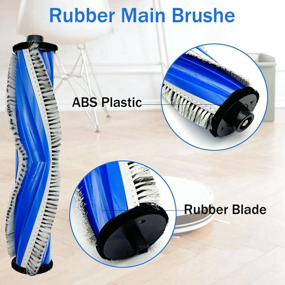 

KEOL-Replacement Parts For ECOVACS DEEBOT T30S/T30S Combo Robot Vacuum - Main Brush, Side Brush, Filter, Mop Pad, Dust Bag