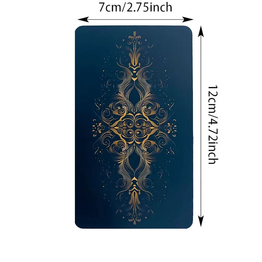 12x7 cm 생활 메시지 지도 격려 오라클 카드 게임 매뉴얼 없음