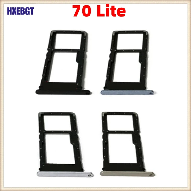 Sim Card Tray For Honor 70 Lite Sim SD Memory Card Holder Sim Card Slot Holder Smartphone Replacement Parts