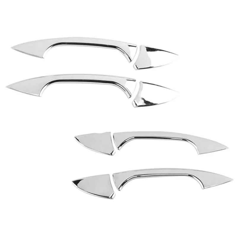 

For GLA200 GLK GLE ML Exterior Door Handle Pull Cover 1 Set Door Handle Cover Trim
