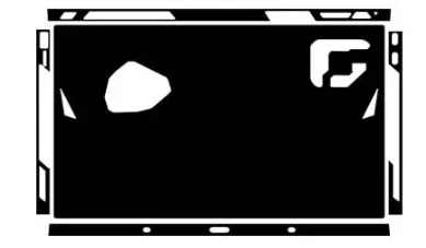 Pre-cut 1PCS Back+Side Skin Vinyl Stickers Cover Film For OneXPlayer X1 Pro 10.95-inch