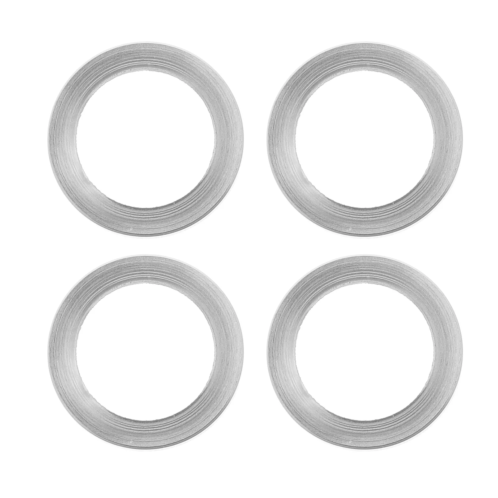 

4Pcs Flat Washers for Bikes Heavy Duty Metal Screw Retainers Long-Lasting Easy Install Road Mountain Bicycle Parts