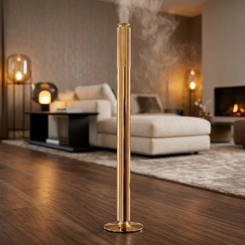 Airo Direct Manufacturer Supply Dry Intelligent Fragrance Atomizer 100ml Essential Oil Scent Dispenser Two-Fluid LED Lighting