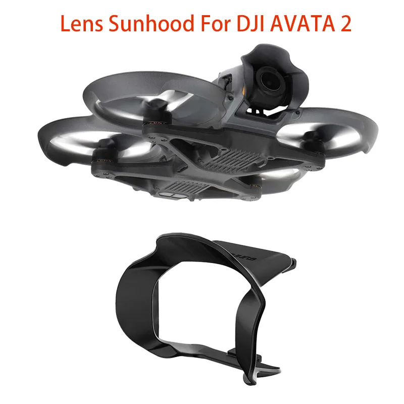 Camera Lens Sun Hood For DJI AVATA 2 Lens Hood Gimbal Protection Anti-Glare Lens Sunshade Cover Drone Accessories