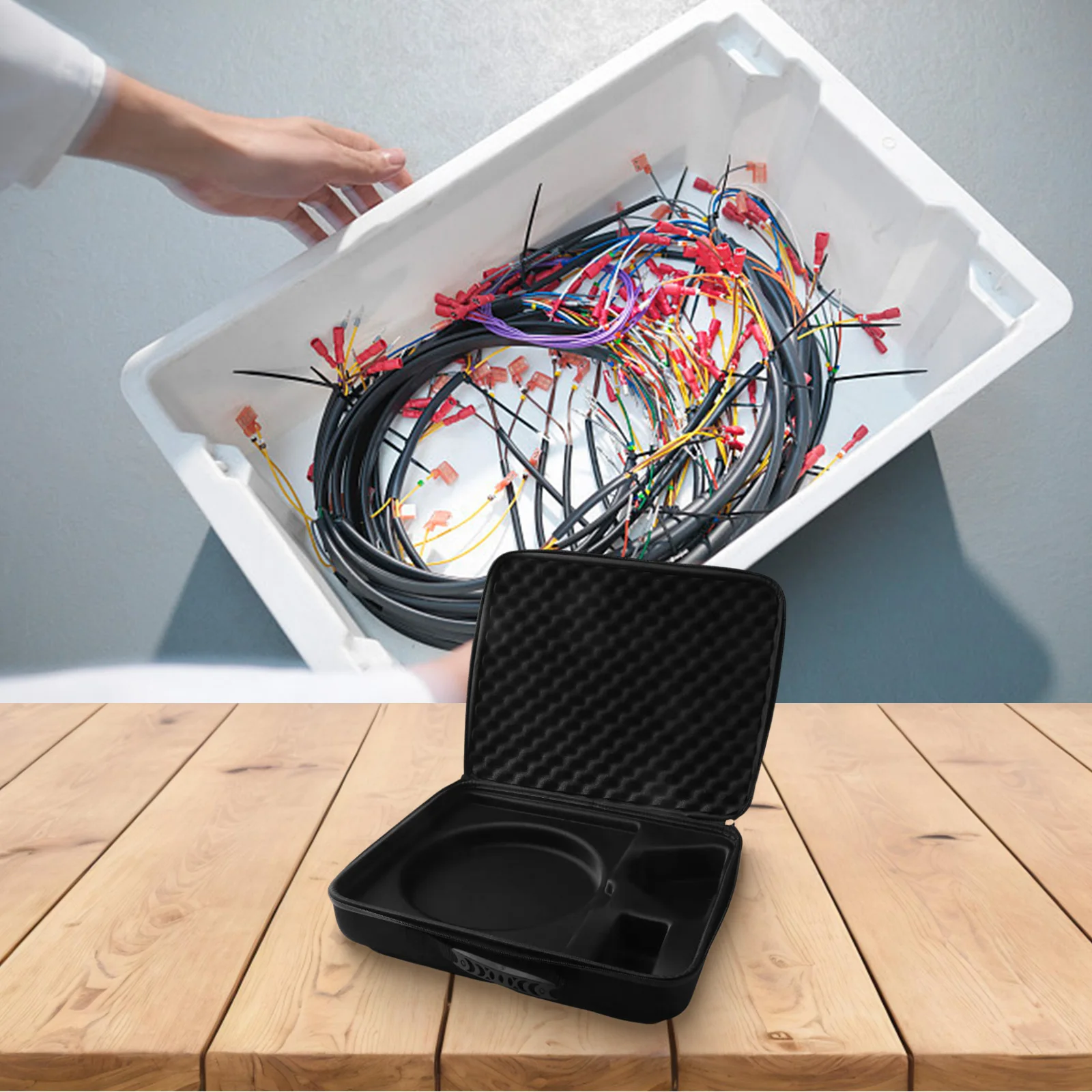 Custodia rigida per StarLink Mini Kit Custodia da viaggio Custodia impermeabile Custodia protettiva Scatola portaoggetti Scatola portaoggetti Sostituisci le parti