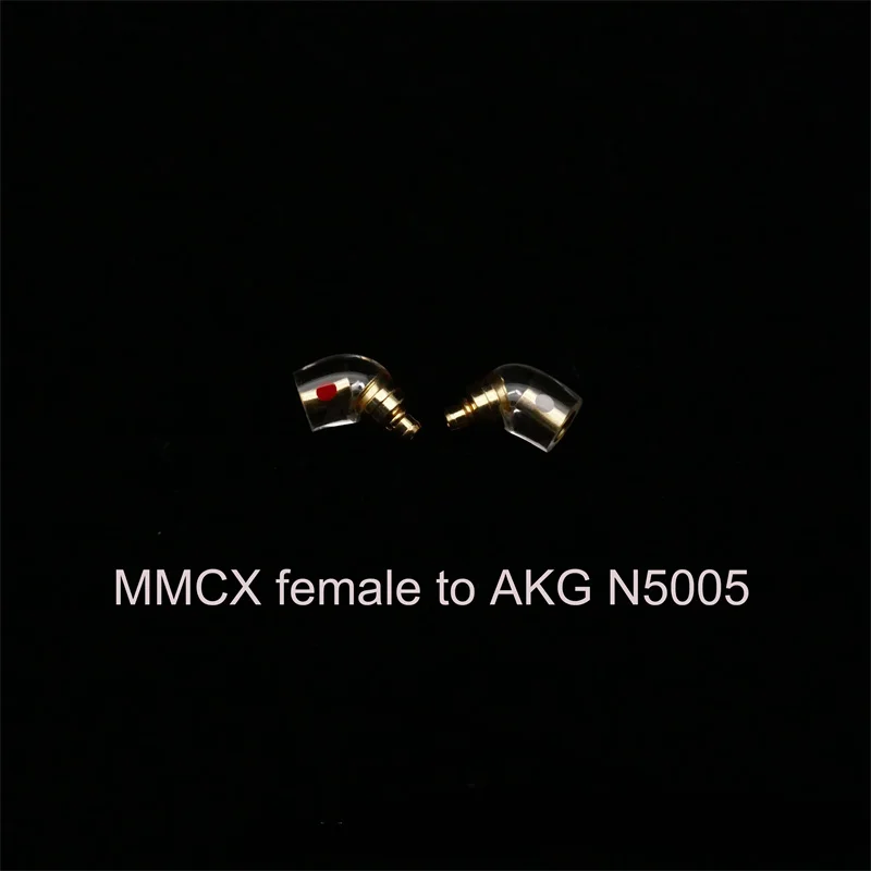 Enchufe de auriculares HIFI para N5005, convertidor macho a MMCX/0,78mm/QDC hembra, adaptador MMCX/0,78 a A-K-G, N5005