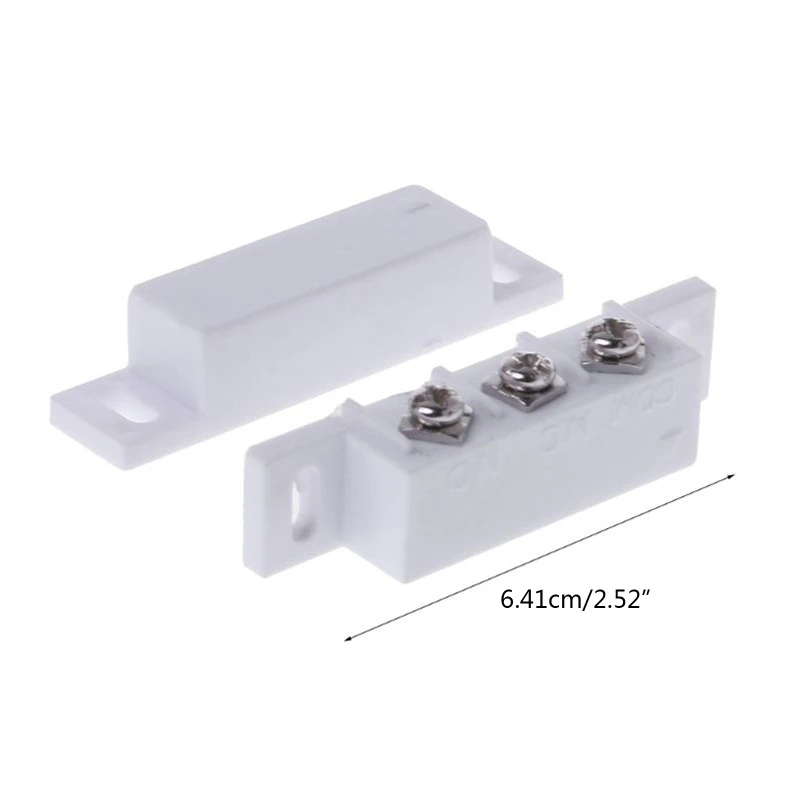 Magnetic Reed Switch Magnetic Door Switch/Magnetic Contact Switch/Normally Open Closed NC NO Door Alarm Window Security