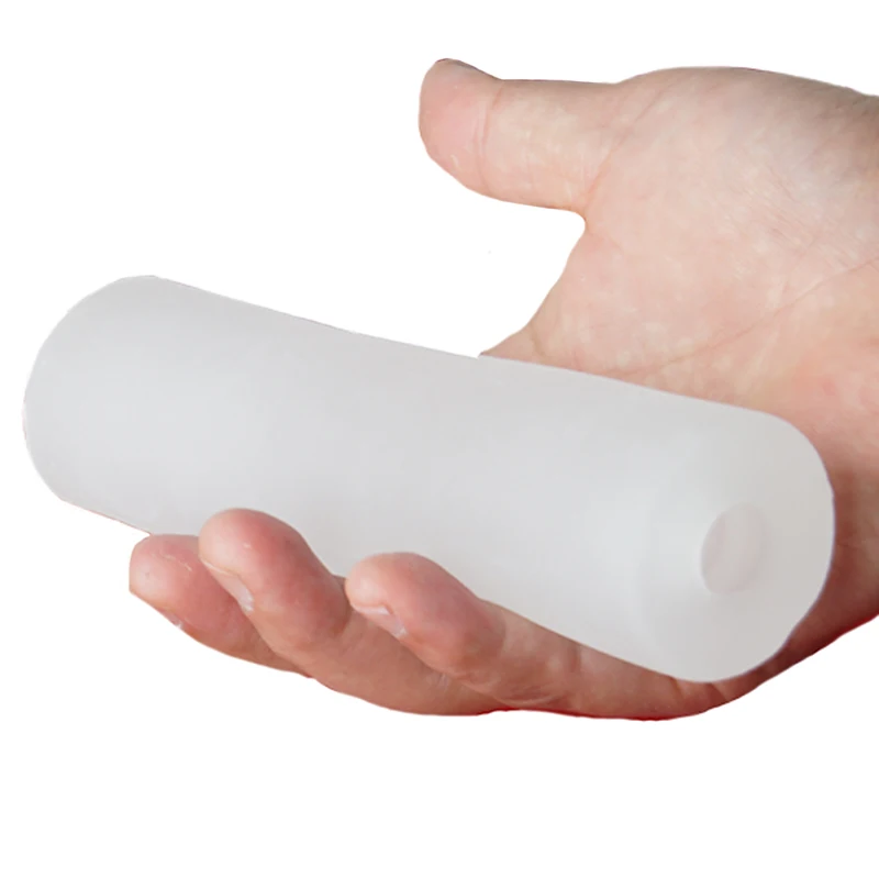 Soft Silicone Vacuum Pump Sleeve Penis sleeve Tube Massager Condom Male Masturbator for Penis Enlargement Adult Penis Stretching