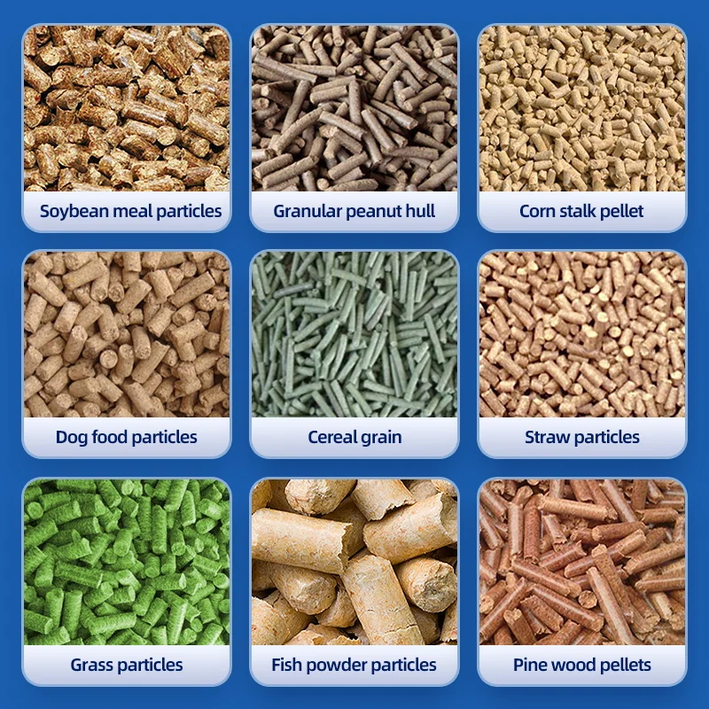 Hot Selling 125 Small Feed Pellet Making Machine For Chicken Duck Poultry Farm OEM Custom ISO CE Wholesale