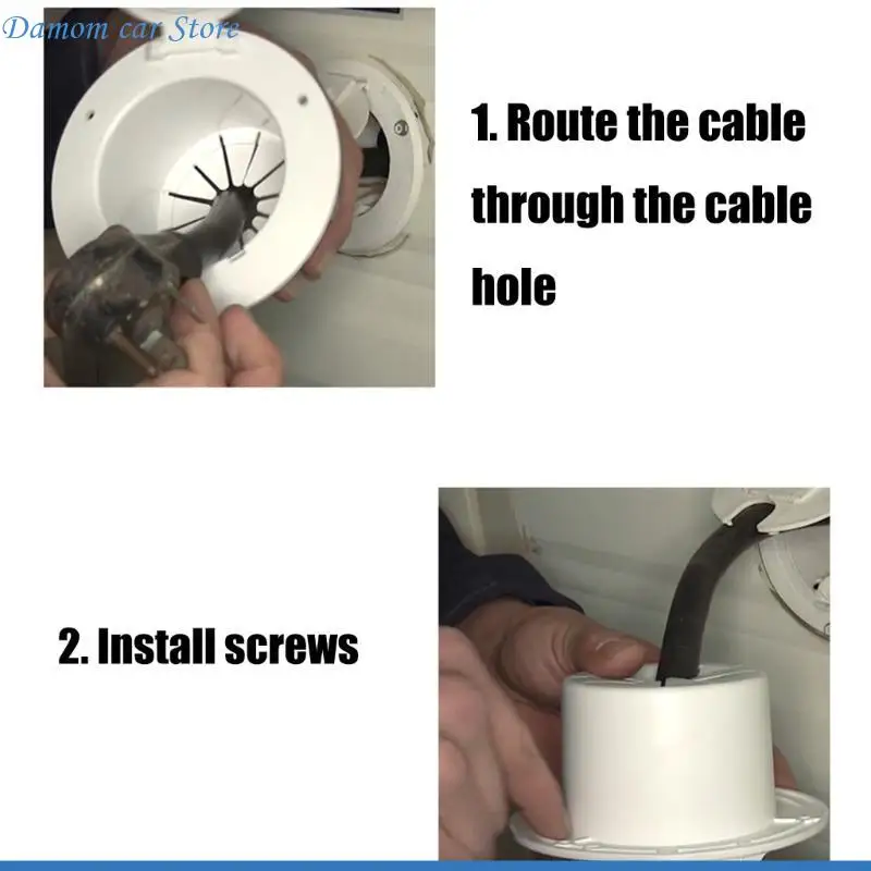 

Кабельные люки A2UC Электрические кабельные кабельные каналы с люками кабеля с крышкой 5 -дюймовый электрический кабель