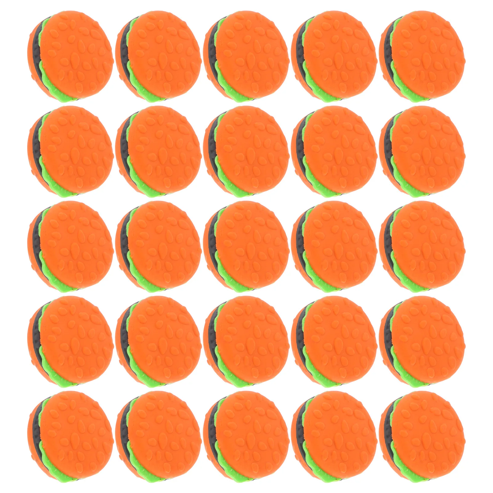 

30 Pcs Hamburger Eraser Classroom Prizes Aesthetic Erasers Cute School Supplies Mini Cartoon