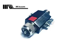 Milcom UA-23 Bliksem Surge Arrestor Uhf Coaxiale 1000Mhz 1Ghz 400W 50ohm Pl259 So239 Connector Voor Zender Antenne