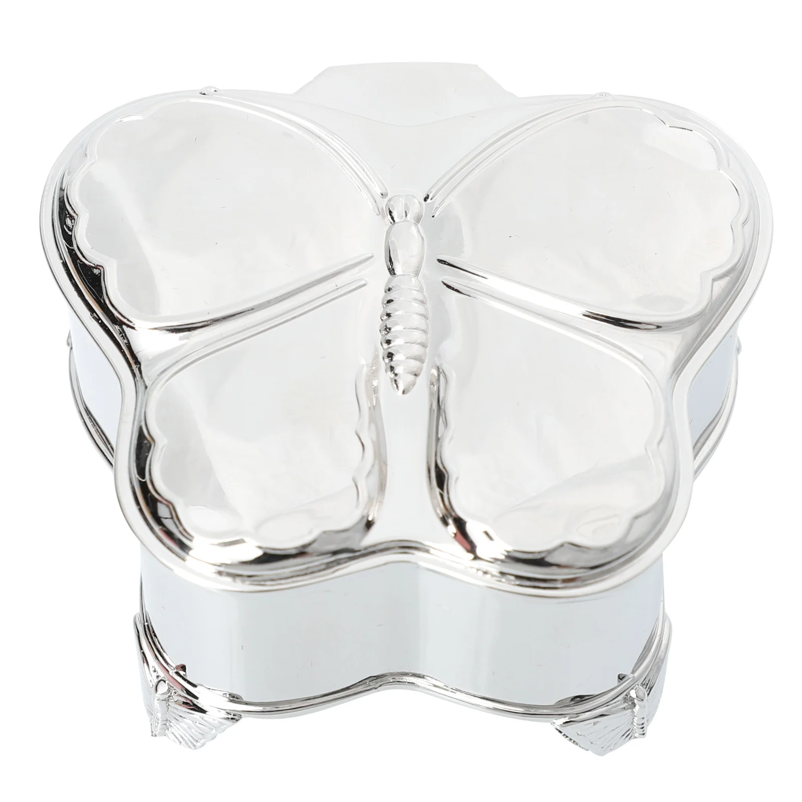 

Retro Butterfly Jewelry Box Zinc Alloy Storage Container Accessories Case for Earrings Necklace Ring Brooch Small Items Gift