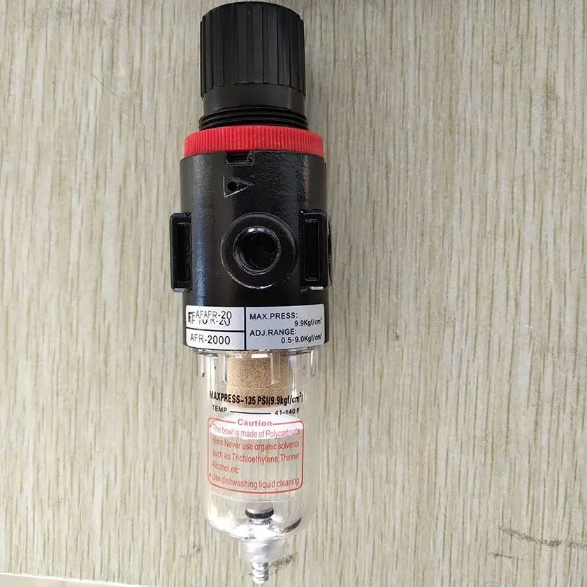 

Airtac Type AFR-2000 Pneumatic Filter Regulator Air Treatment Unit Pressure Switches Gauge