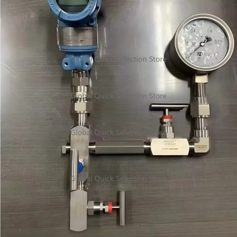 SS316 Pressure Transmitter Manifold Valve 1/4 Inch 1/2 Inch for Instrumentation Control Systems