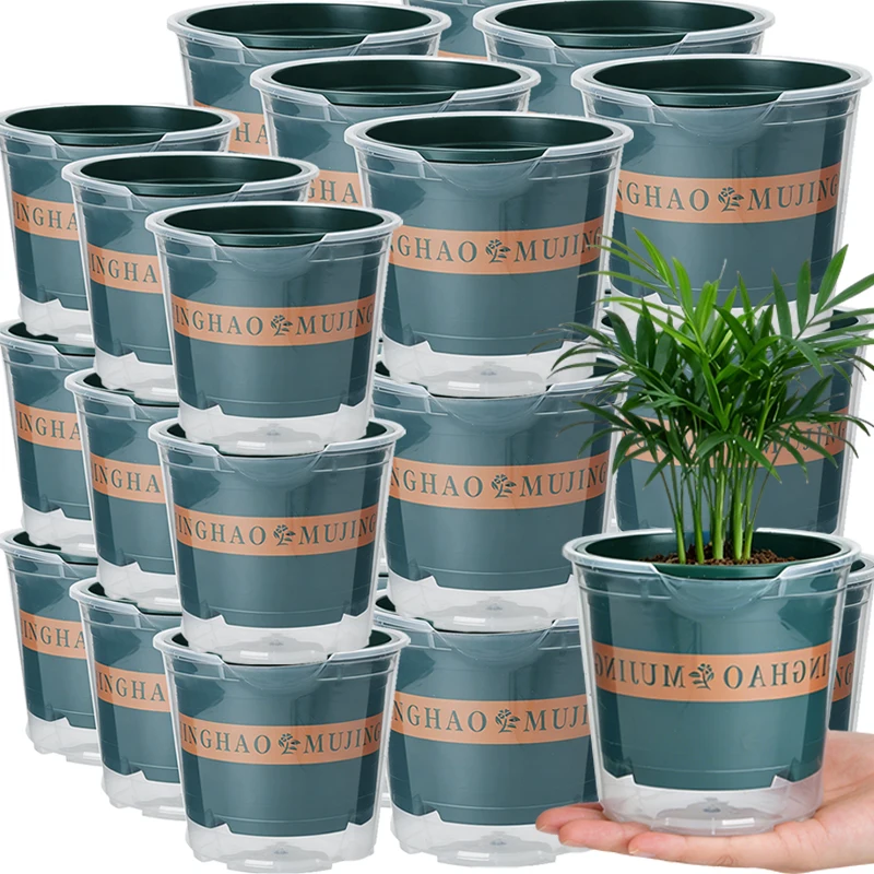 

Автоматические самополивающиеся цветочные горшки S/M/L с дренажными отверстиями для суккулентов и мясистых растений, для декора рабочего стола и дома