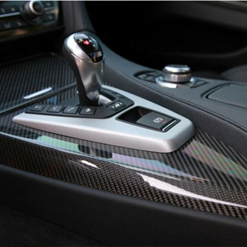 

1pc Car 7D Sticker Waterproof Carbon Fiber Vinyl Car Wrapping Film Decal PVC 30x152cm Exterior Accessories Car Stickers Anti-UV