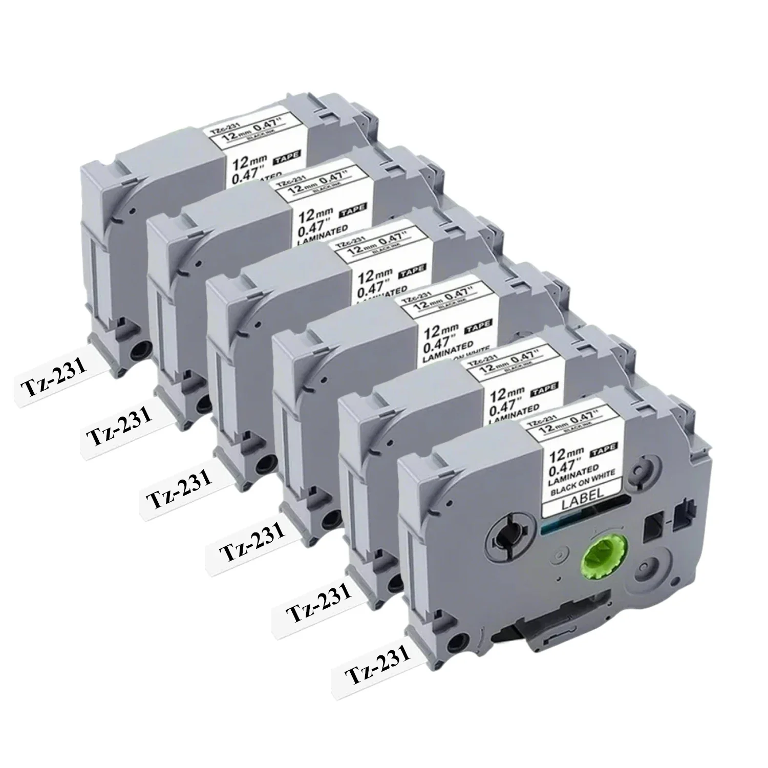 compatible-con-la-cinta-tze-de-12-mm-047-de-brother-label-maker-cinta-blanca-tze-231-tz-231-p-touch-tze-negra-sobre-blanca-para-ptd220
