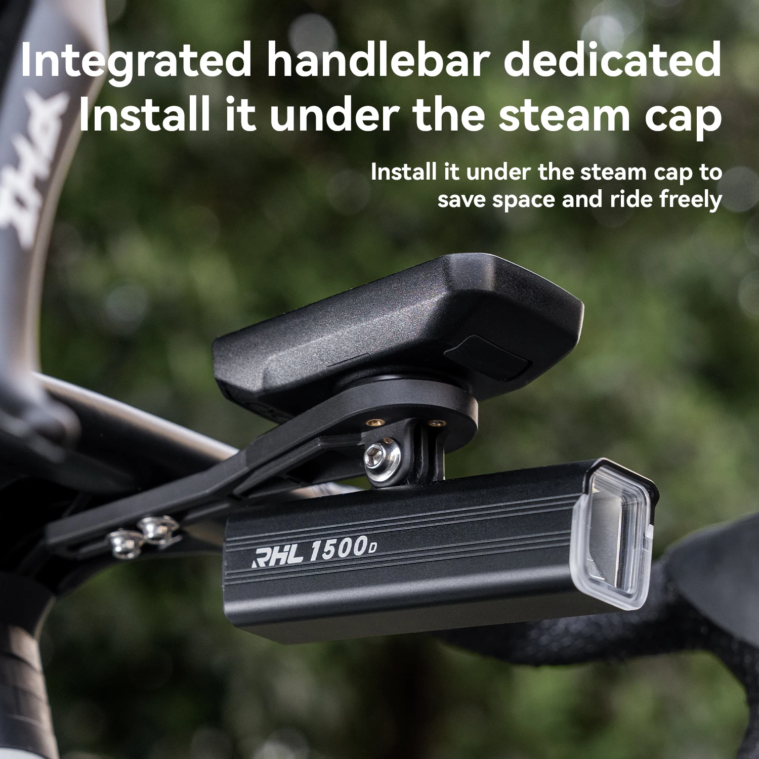 ROCKBROS Bicycle Computer Bracket For IGPSPORT Garmin Wahoo Lightweight High Strength Bike Light Holder Mount Bike Accessories