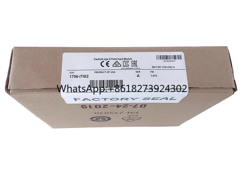 

Original Factory Agent, New Original 1756-IT6I2 A 1756IT6I2