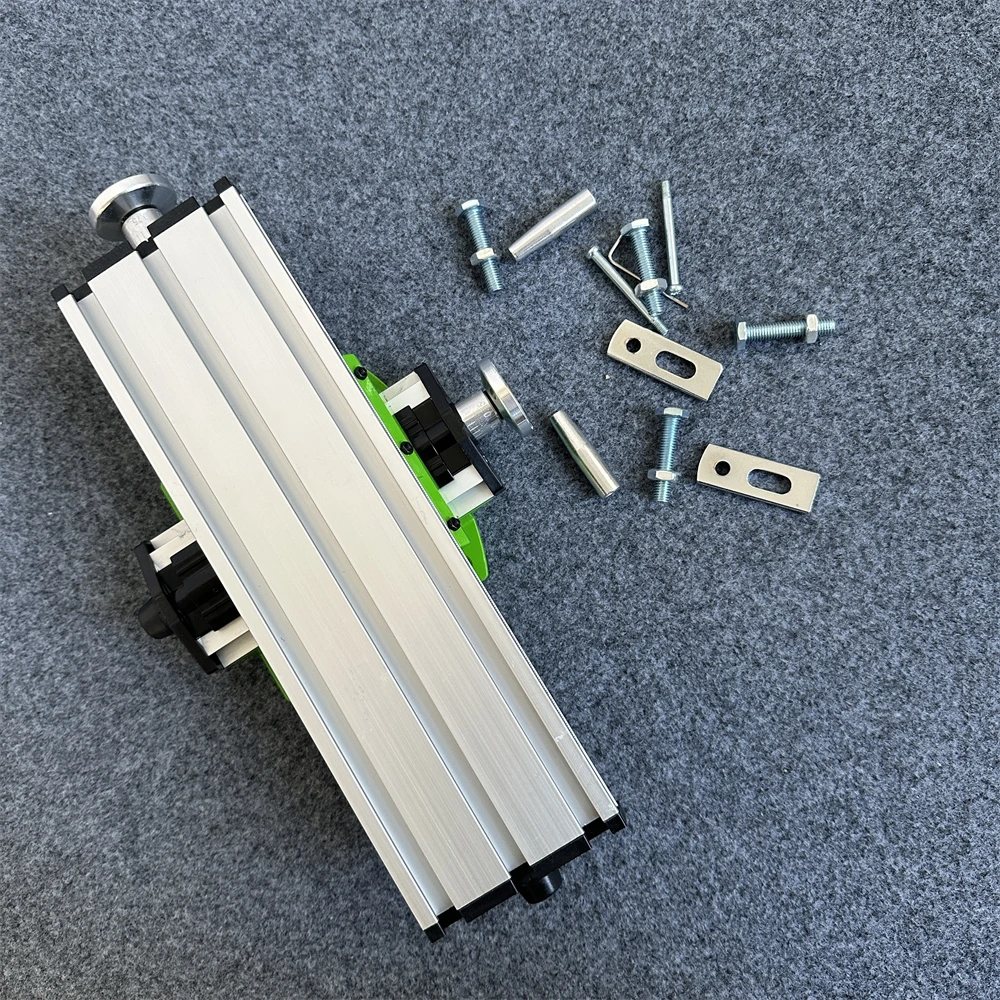 table-de-travail-multifonctionnelle-a-2-axes-x-y-avec-tournevis-de-banc-compose-pour-fraisage