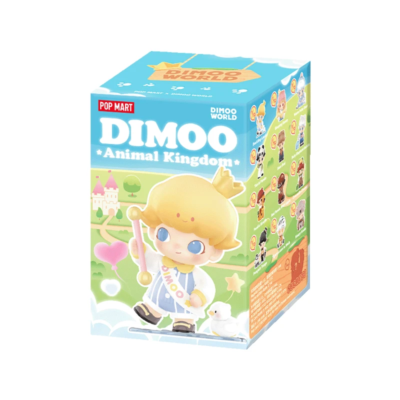 POP MART Dimoo アニマルキングダムシリーズミステリーボックス by
