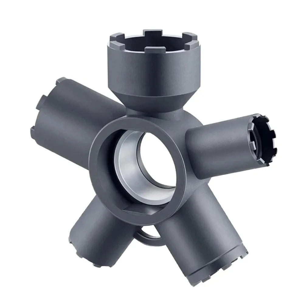 

10 In 1 Home Repair Faucet Aerator Removal Tool Plumbing Multifunctional Fixed Spanner Compact Plastic Faucet Wrench Kitchen