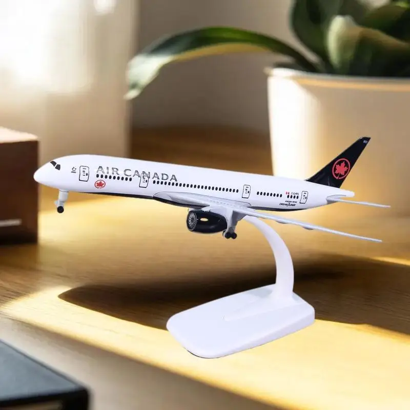 

20cm Plane Model Toy of Air Canada Airlines B787 made from Alloy Metal with Diecast Wheels