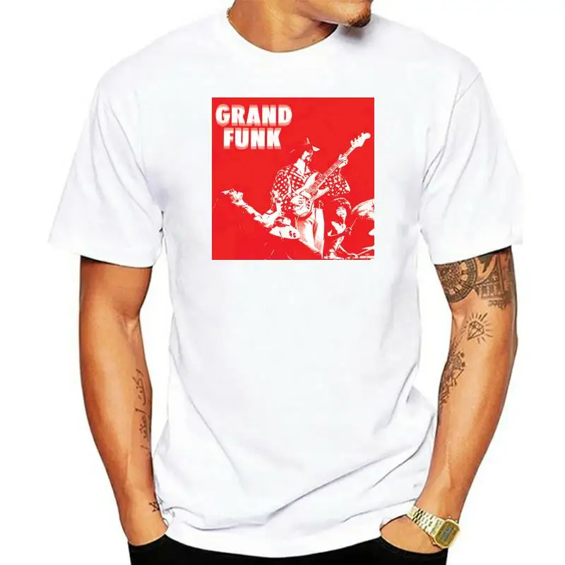 Grand Funk Railroad Album Band Logo Mens T Shirt