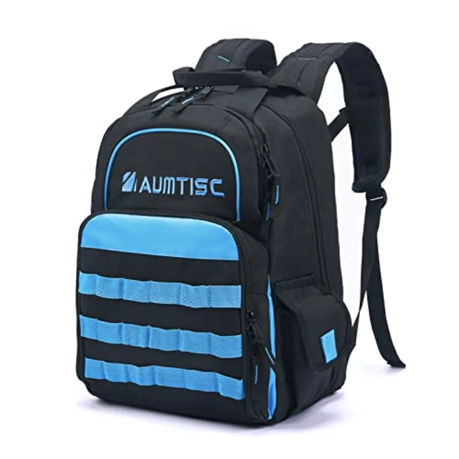 

Tool Bag Backpack for Men Heavy-Duty Tools Storage Organizer Work Bags Backpack for Construction Jobsite Electrician Industrial