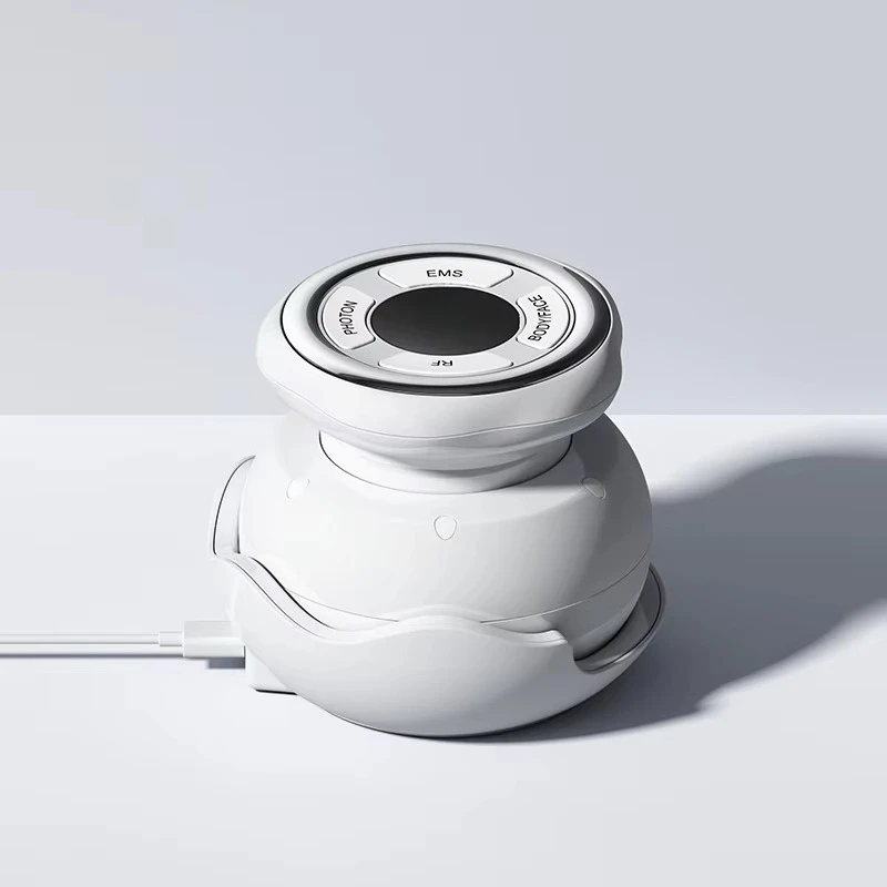 2Pc Multifunctional Beauty High RF Equipment Removes Facial Impurities Anti-skin Aging Facial Massager