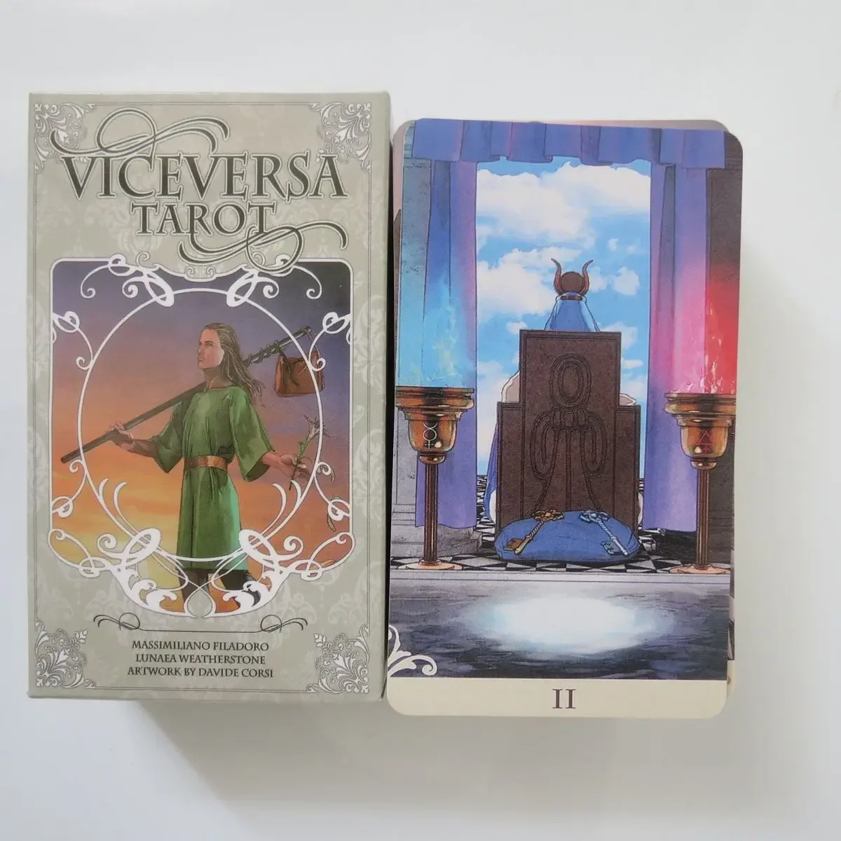 Viceversa Tarot Card Tarot deck oracles cards mysterious divination Vice Versa tarot cards for women girls cards game board game