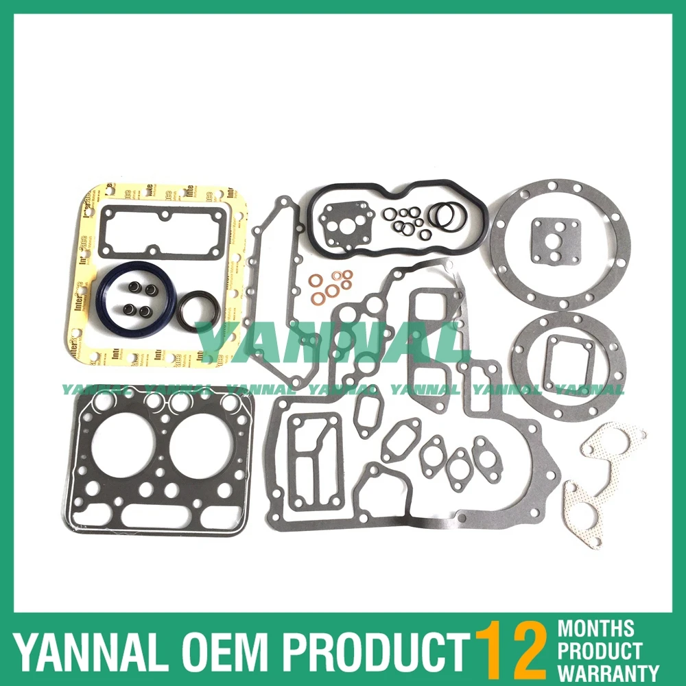 Long Time Aftersale Service For Kubota Z650 Engine Parts Overhaul Full Gasket Set